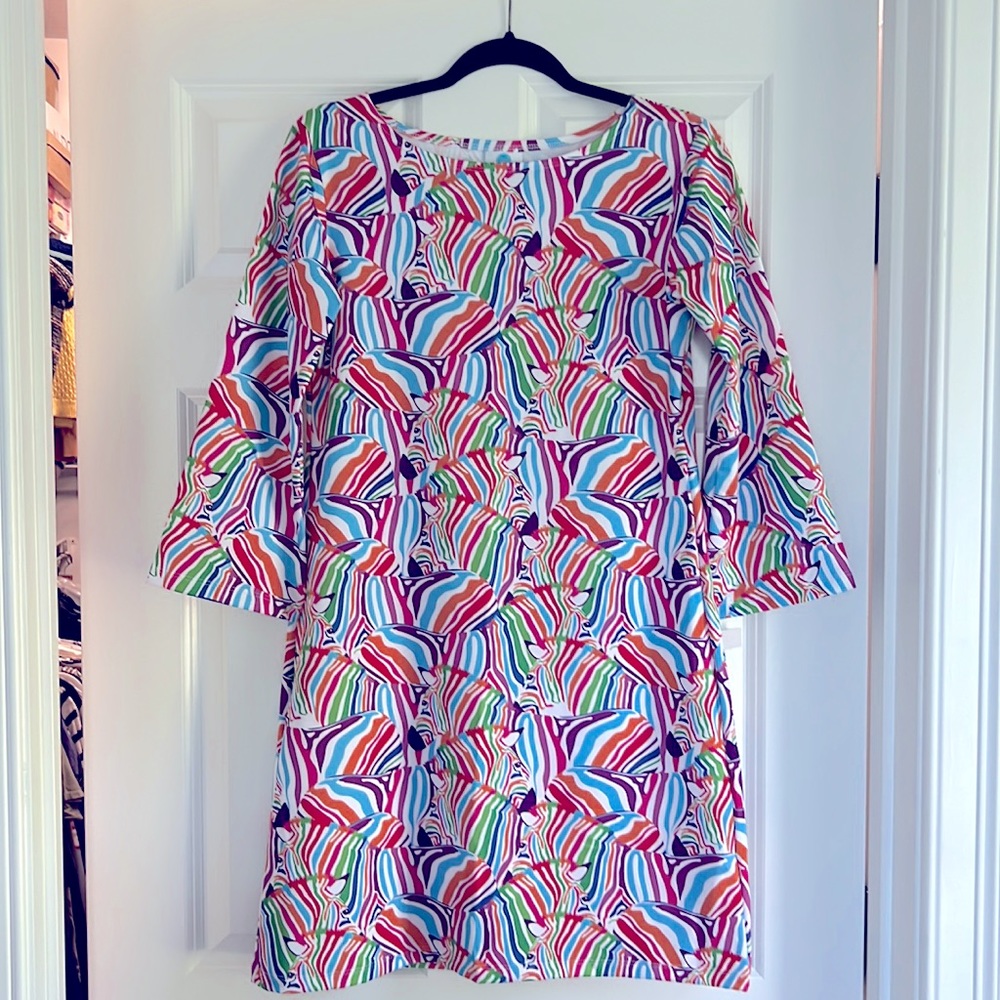 Never worn, zebra print, XS, Beacon Hill dress